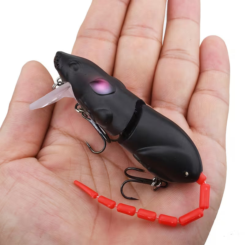 Wake Rat – 4" Topwater Wake Bait | Rodent Lure for Bass & Predator Fish