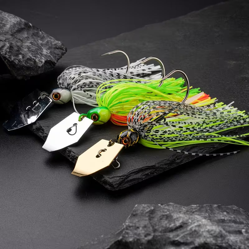 3 Pack 1/4 OZ Bladed Jig